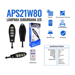 LUMINARIO AP APS21W80