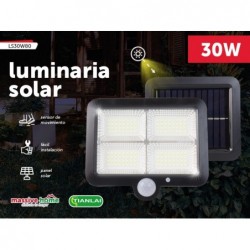 LUMINARIA SOLAR LS30W80