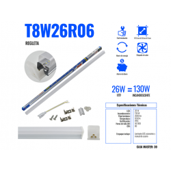 LUMINARIO LED T8W26R06