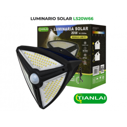 LUMINARIA SOLAR LS20W66