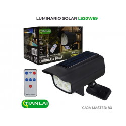 LUMINARIA SOLAR LS20W69