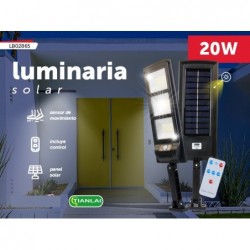 LUMINARIA SOLAR LS20W86