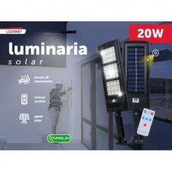 LUMINARIA SOLAR LS20W87