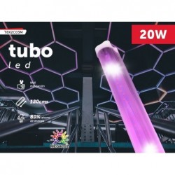 TUBO LED MORADO T8X2C03M