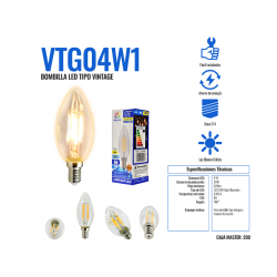 LAMPARA LED VTG04W1