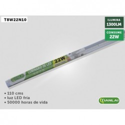 LUMINARIO DE LED T8W22N10