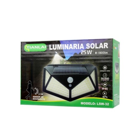 LUMINARIA SOLAR LS25W27