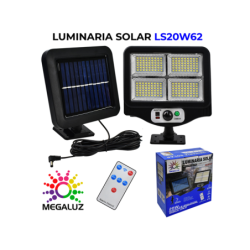 LUMINARIA SOLAR LS20W62