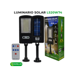 LUMINARIA SOLAR LS20W74