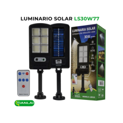 LUMINARIA SOLAR LS30W77