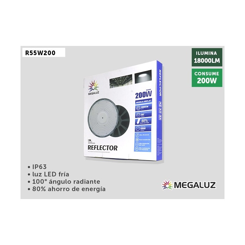 REFLECTOR R55W200