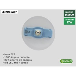 LAMPARA LED LE27M01W17