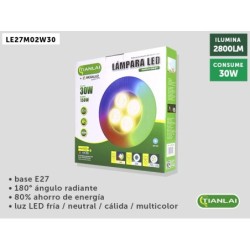 LAMPARA LED LE27M02W30