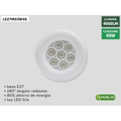 LAMPARA LED LE27M03W45