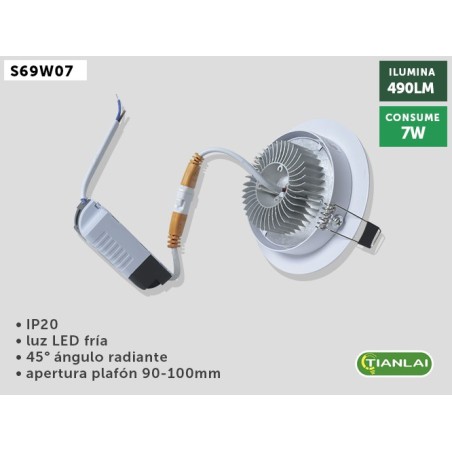 LUMINARIO DE LED S69W07