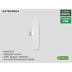 LAMPARA LED LE27M10W24