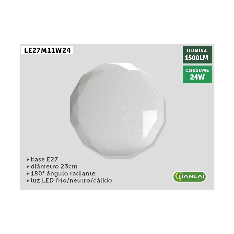 LAMPARA LED LE27M11W24