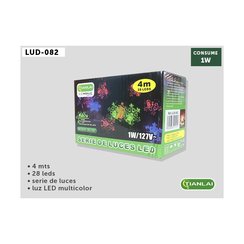 SERIE DE LUCES LED LUD-082