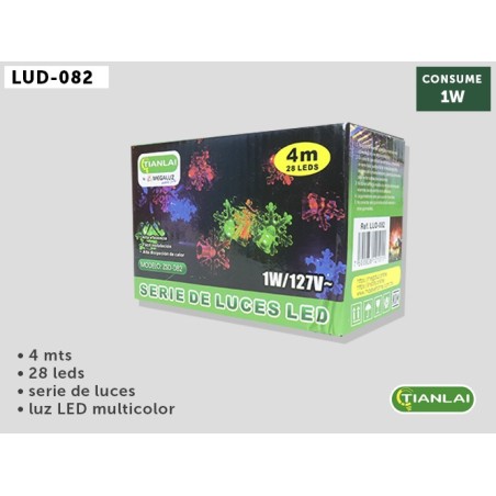 SERIE DE LUCES LED LUD-082