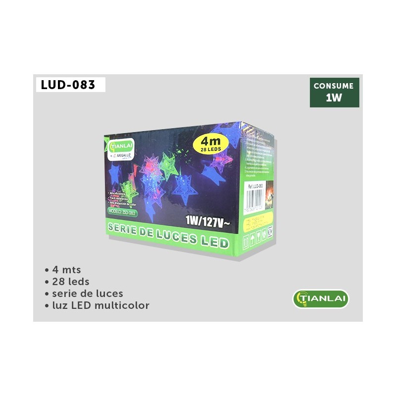 SERIE DE LUCES LED LUD-083