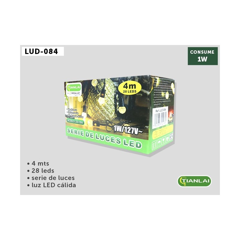 SERIE DE LUCES LED LUD-084