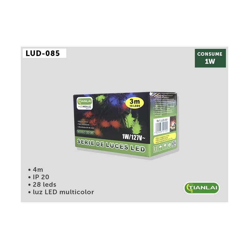 SERIE DE LUCES LED LUD-085