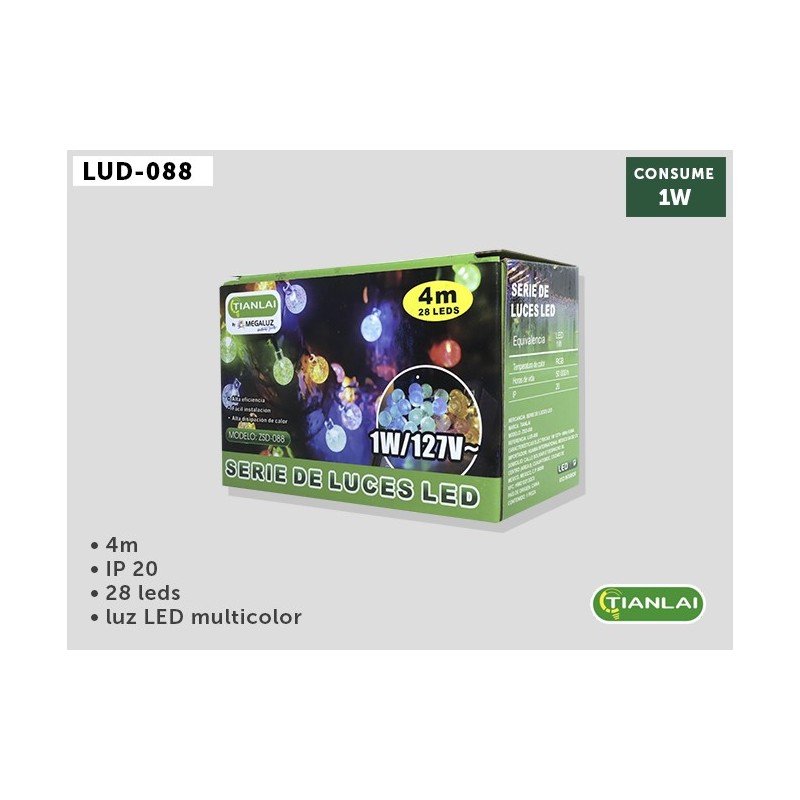 SERIE DE LUCES LED LUD-088