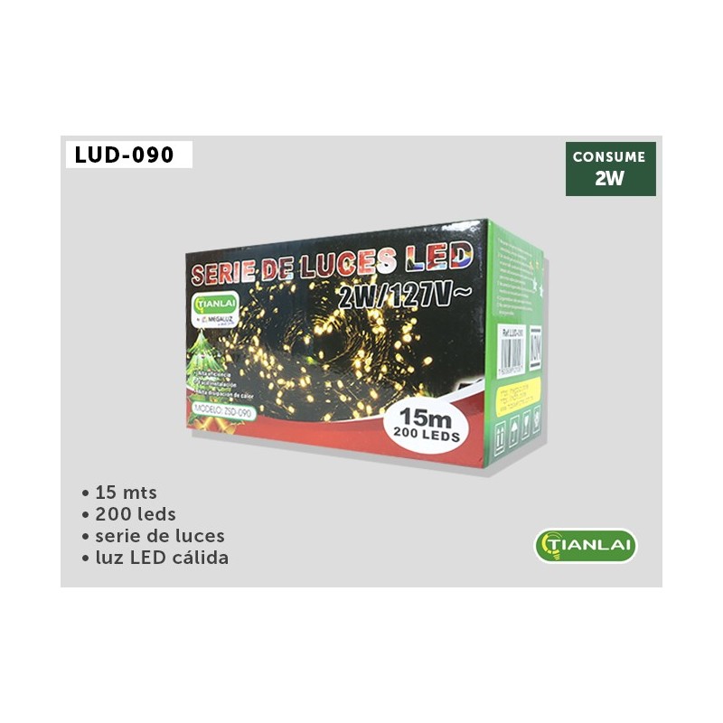 SERIE DE LUCES LED LUD-090