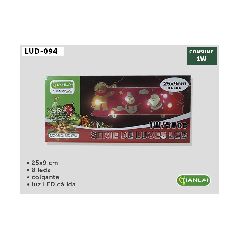 SERIE DE LUCES LED LUD-094