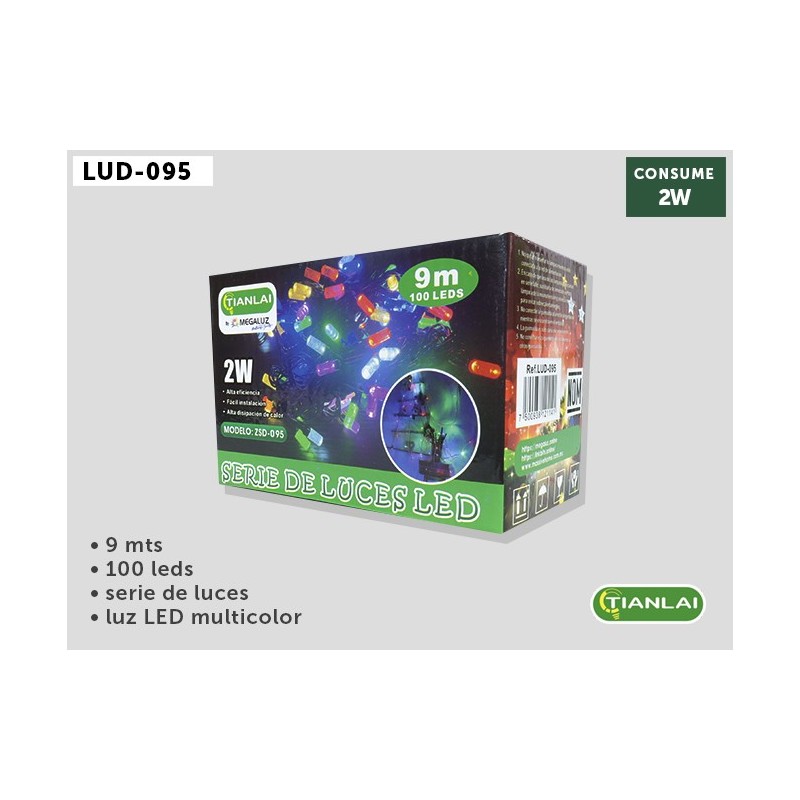 SERIE DE LUCES LED LUD-095