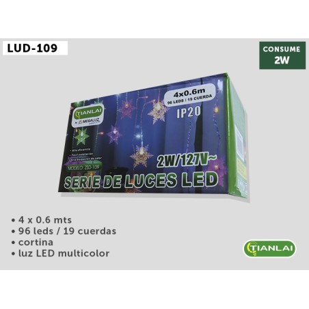 SERIE DE LUCES LED LUD-109