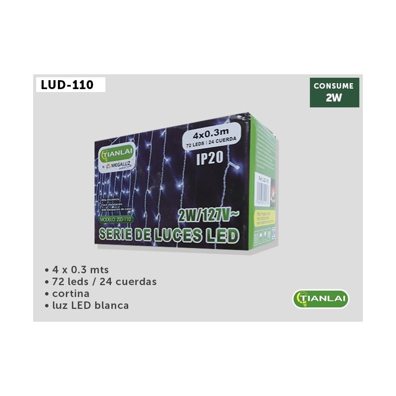 SERIE DE LUCES LED LUD-110