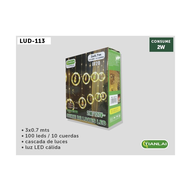 SERIE DE LUCES LED LUD-113