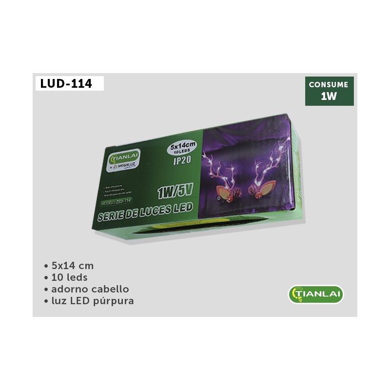 SERIE DE LUCES LED LUD-114