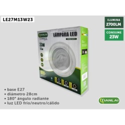 LÁMPARA LED LE27M13W23