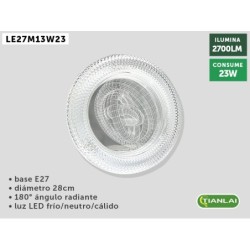 LÁMPARA LED LE27M13W23