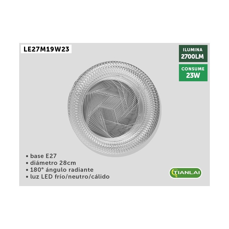 LAMPARA LED LE27M19W23